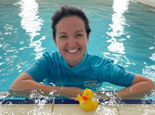 Catherine In Pool 1