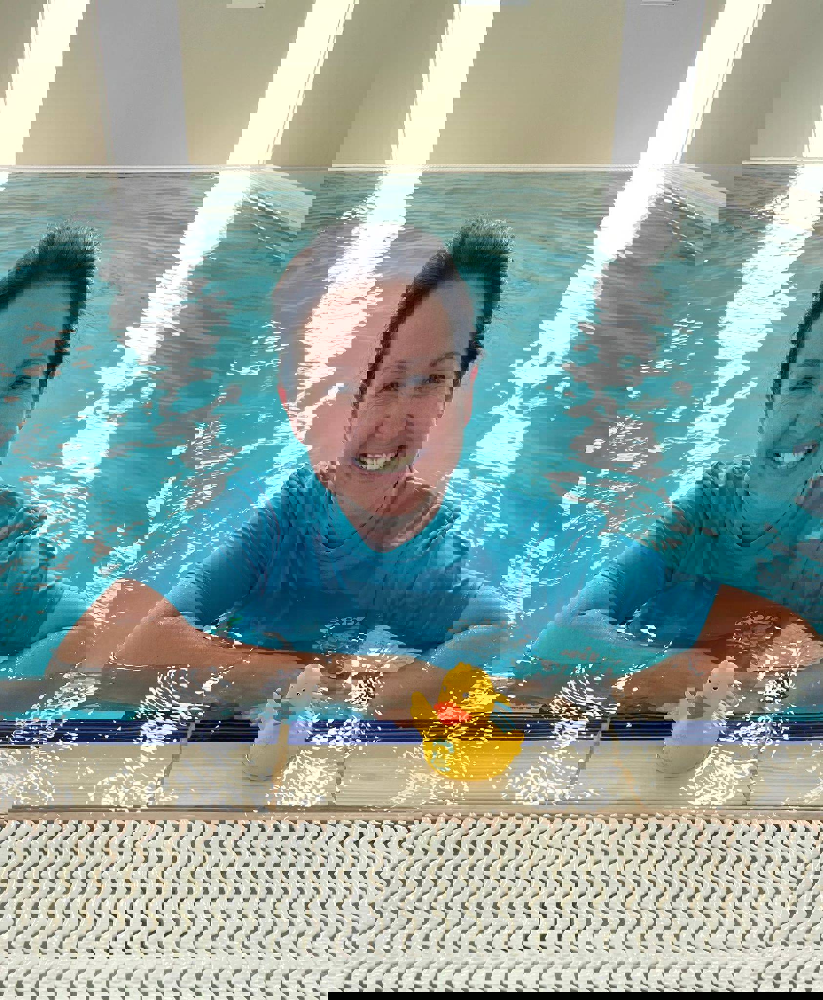 Catherine In Pool 1