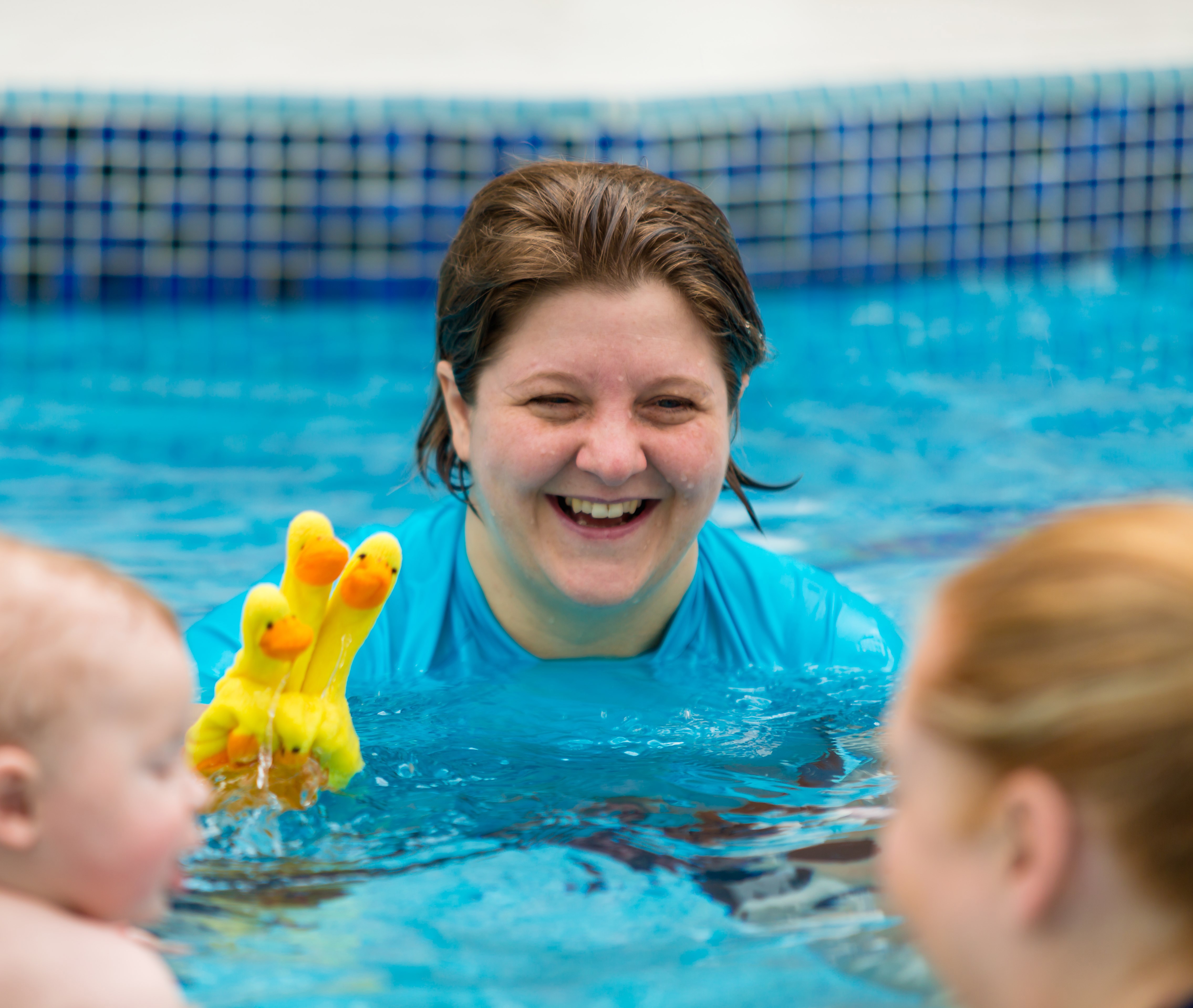 Baby Swimming Lesson Puddle Ducks Teacher