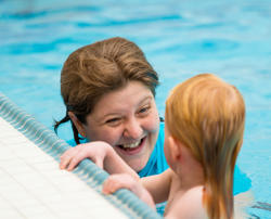 Pre-School Swimming Lessons (at Side with Teacher)