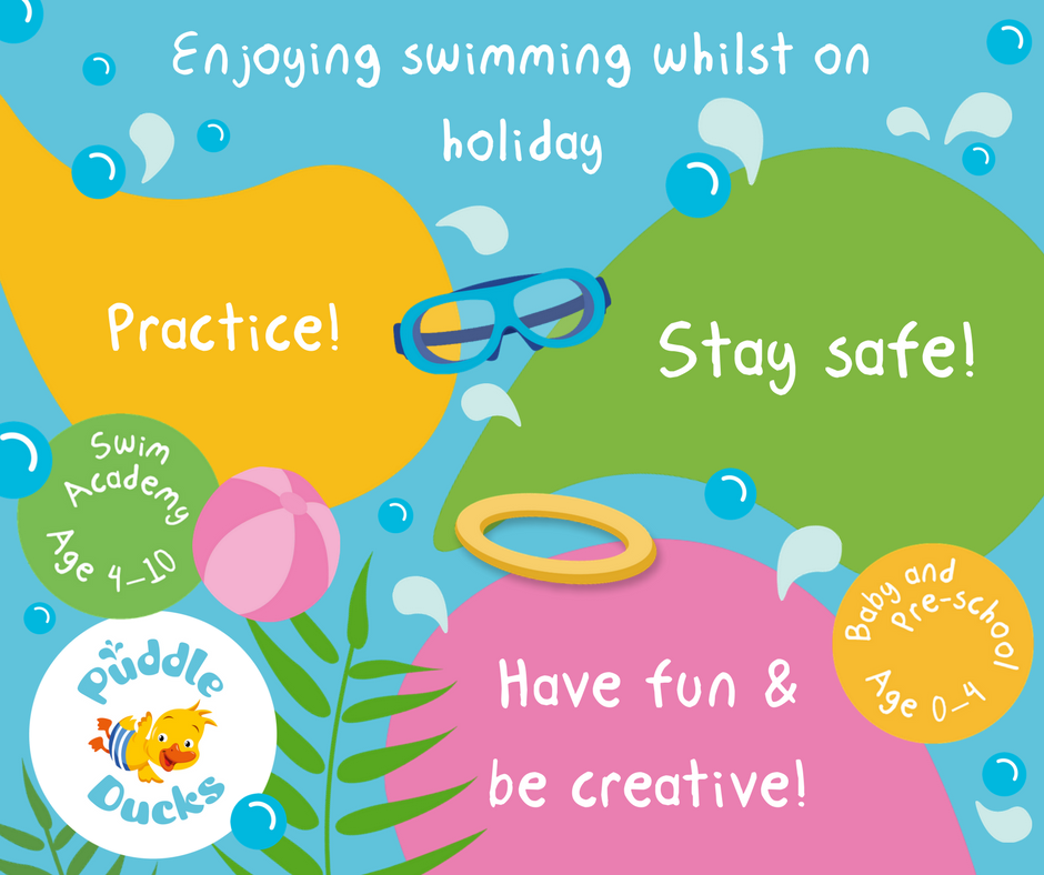 Enjoying swimming whilst on holiday.png