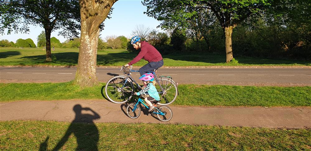 Daisy Adams SANDS Bike Ride June 2020