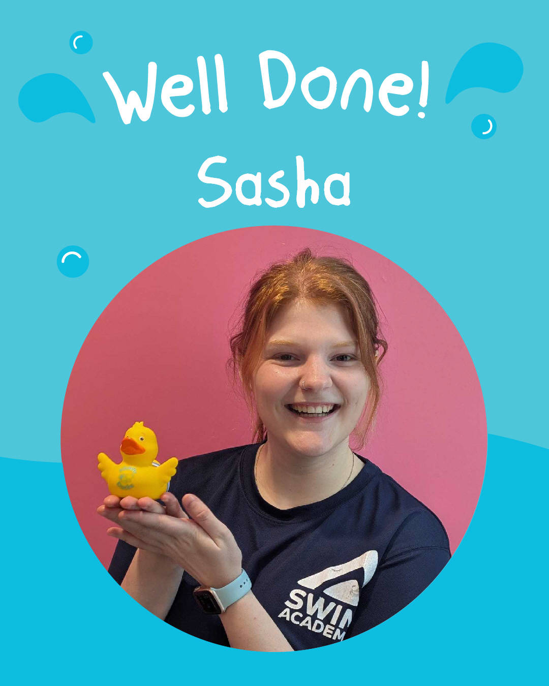 Sasha Well Done Post