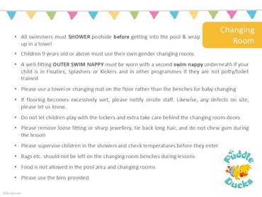 Poster Changing Rooms Wendover