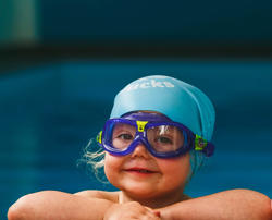 Pre-School Swimming Lessons Seal Mask Goggles - purple - model 1.jpg